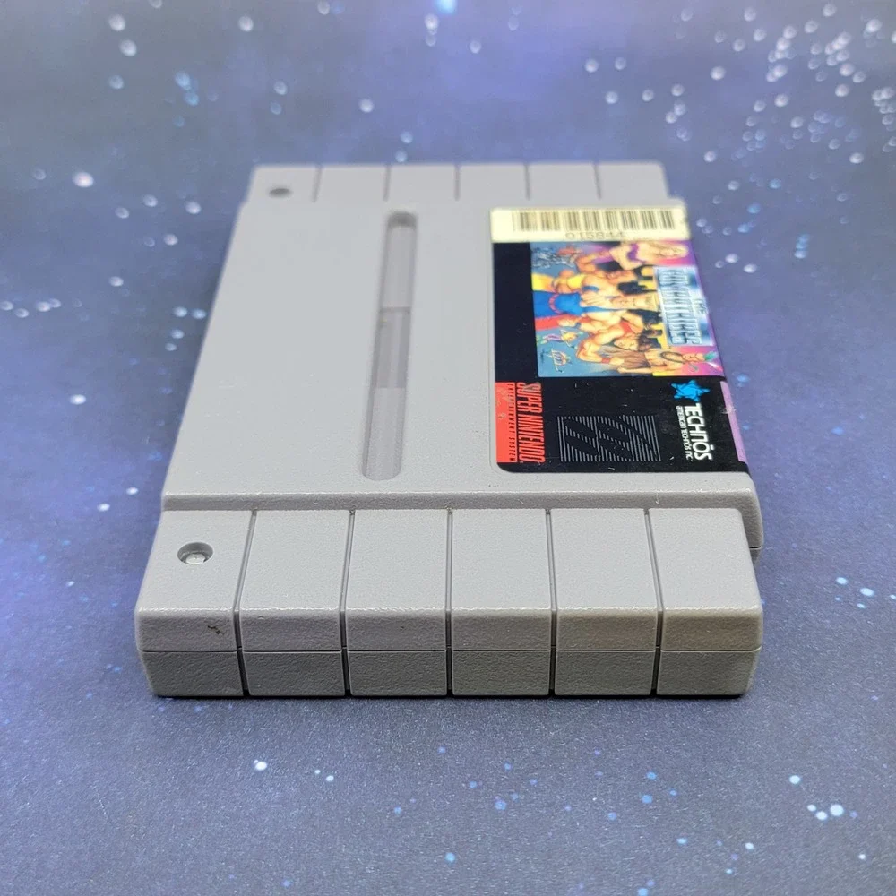 The Combatribes SNES Super Nintendo Technos SNS-006 Video Game Cartridge